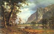 Albert Bierstadt Yosemite Valley Sweden oil painting artist